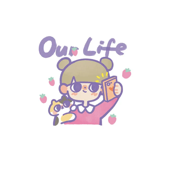 

Our Life PET Special Oil Washi Tapes Bullet Journal Masking Tape Adhesive Tape DIY Scrapbooking Washi Sticker