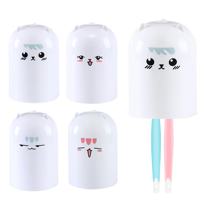 Аксессуары для ванной комнаты Волшебный держатель зубных щеток без перфорации 3