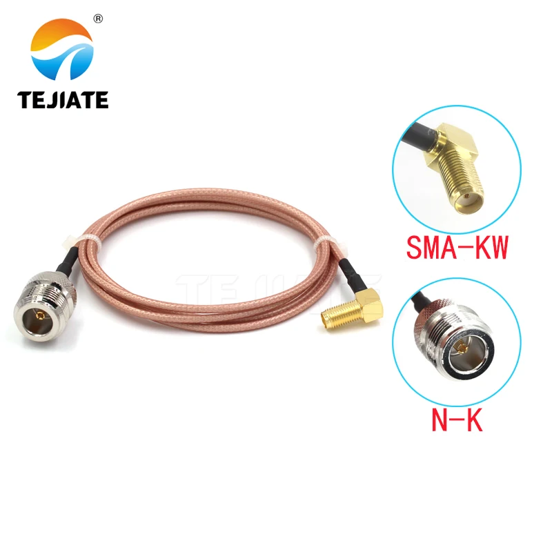 1 шт. Кабель-адаптер TEJIATE коннектор N-SMA типа NK гудок 8-90 см м 5 2 длина коннектора