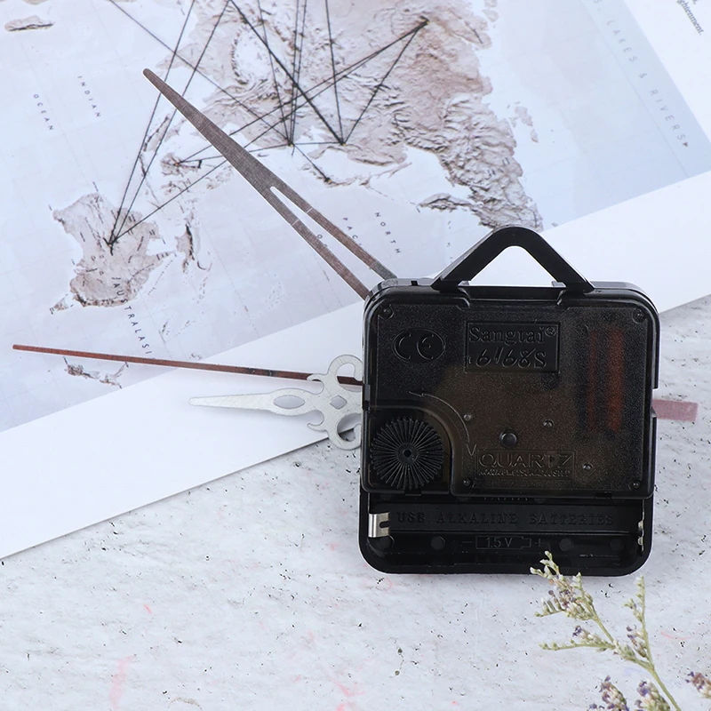 

Professional Quartz Clock Movement Mechanism Parts Spindle Long Red Black Hollow Out Hands