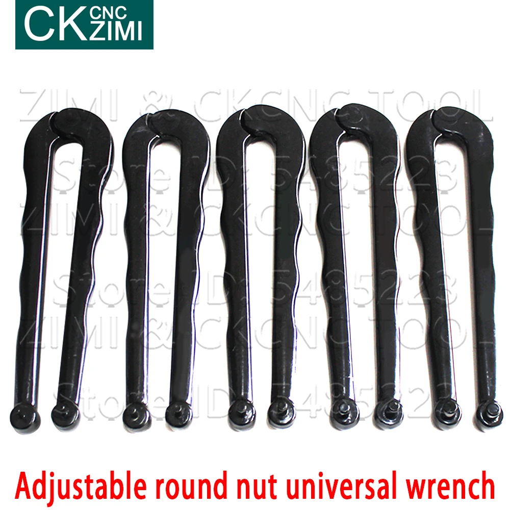 Гаечный ключ с регулируемым штифтом, гайковерт черного цвета с круглой ручкой, 2/3/4/5/6/8 мм