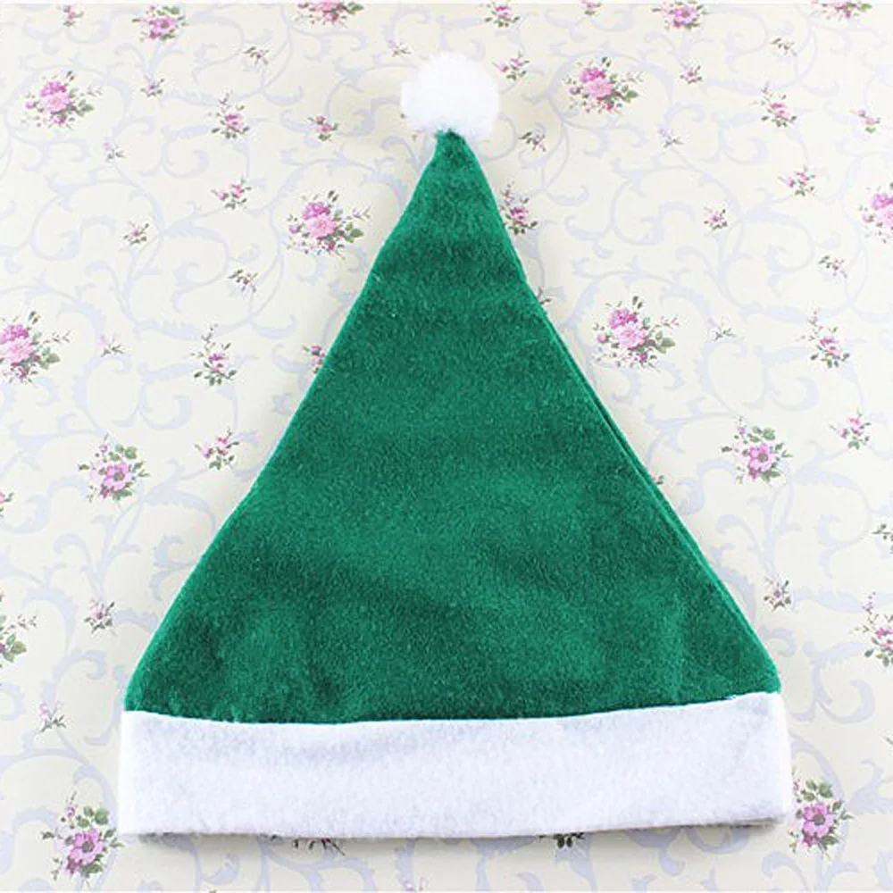 5 шт. Рождественская шапка зеленого цвета Санты и | Дом сад