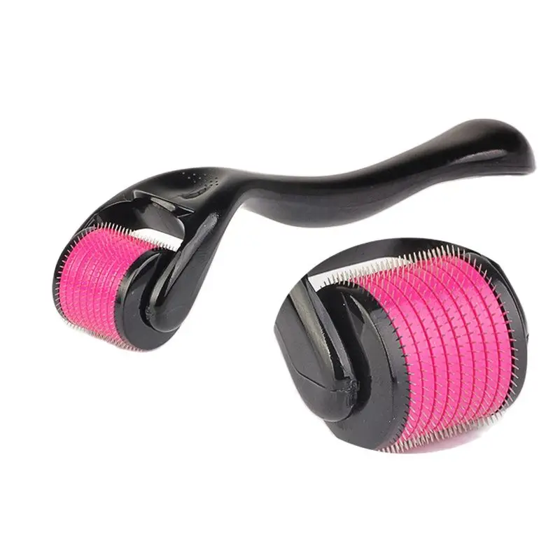 Микро игольчатый ролик Дерма дермароллер титановый для восстановления волос