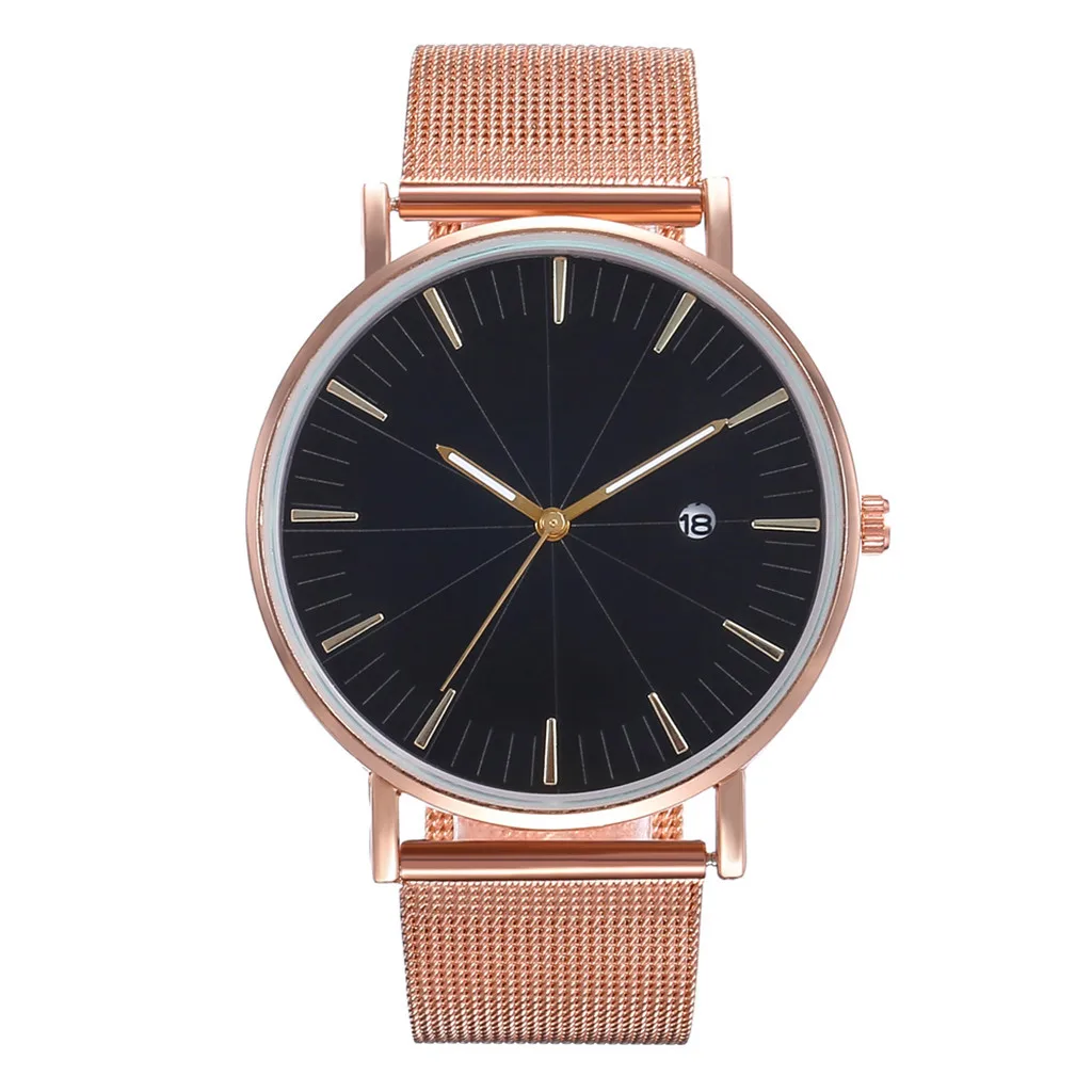 

Quartz Watch Simple Watch for Women 2021 Fashion Casual Stainless Steel Mesh Strap Clock Wristwatch Montre Femme Drop Shipping