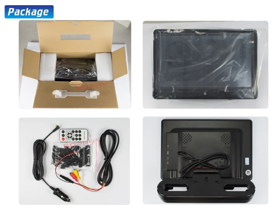 Монитор Автомобильный на подголовник заднего сиденья 10 1 дюйма MP4 MP5 HD видео