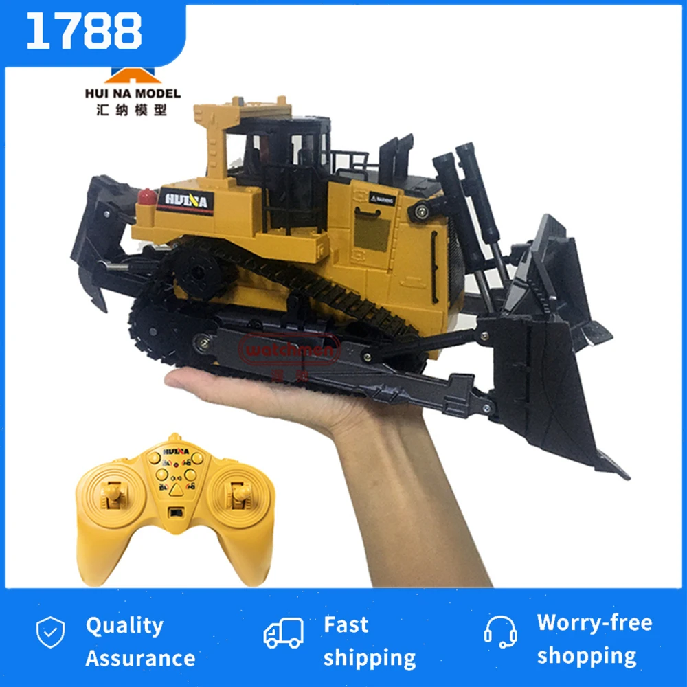 HUINA 1:16 RC грузовик колесный погрузчик мини лопата экскаватор трактора модель