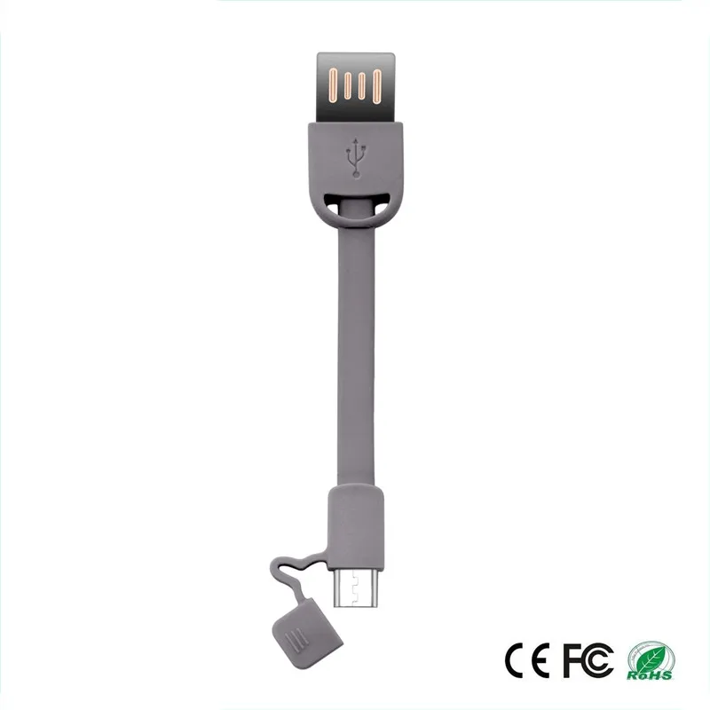 Мини кабель Micro USB MYCKET 3 А портативный для быстрой зарядки и синхронизации данных