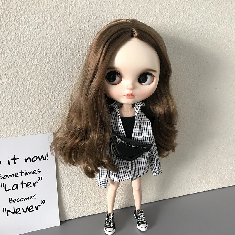 Новое поступление одежда Blythe модные рубашки костюм для куклы Барби 30 см 1/6