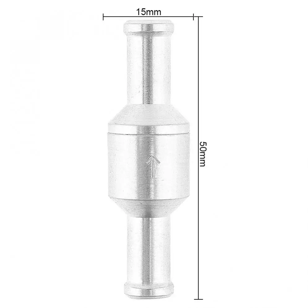 6mm / 8mm 10mm 12mm Aluminum Alloy Non Return One Way Air Fuel Oil Check Valve for Water Marine Car Airpalne|Регулирование