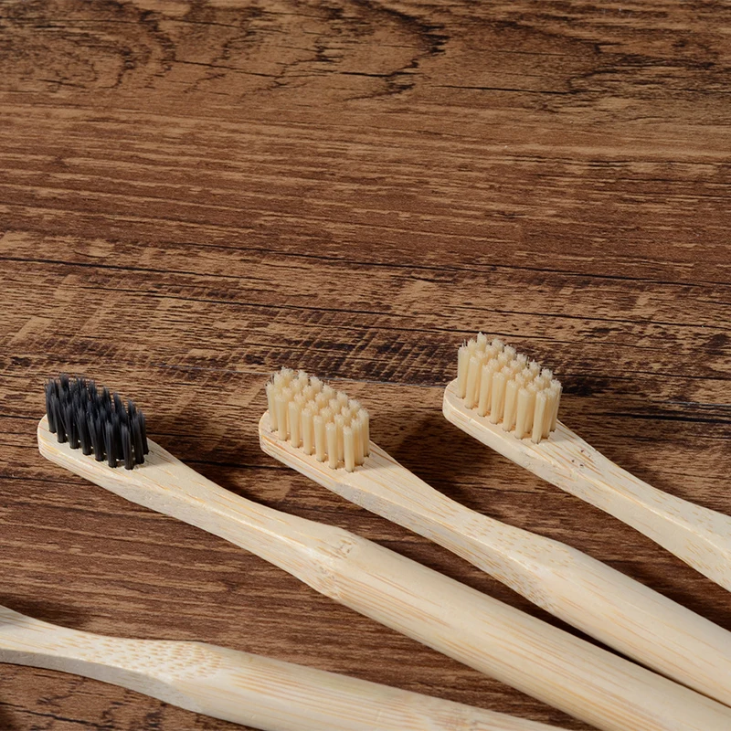 Экологичные детские бамбуковые Зубная щётка мягкие щетинки зубной щетки 10 шт.