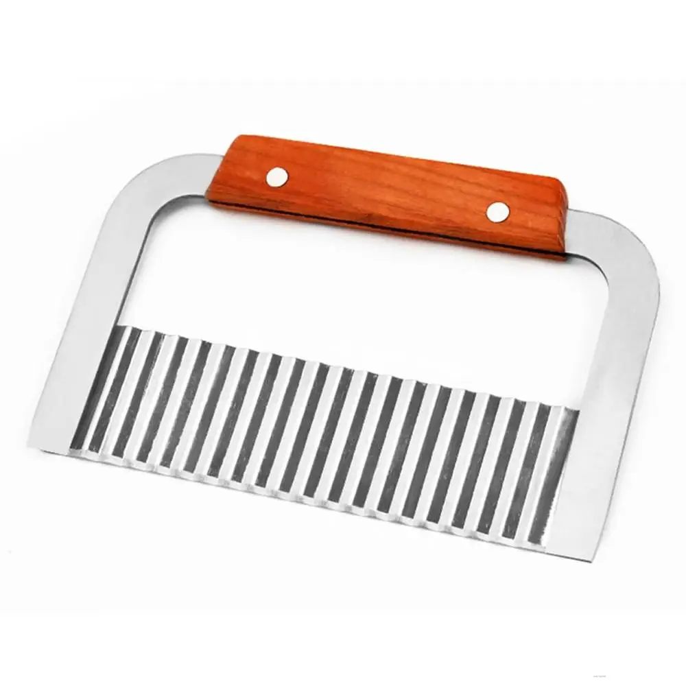 

Potato Chopper Stainless Steel Wavy French Fries Cutter Vegetable Wave Knife Carrot Slicer Durable Kitchen Accessories Tools