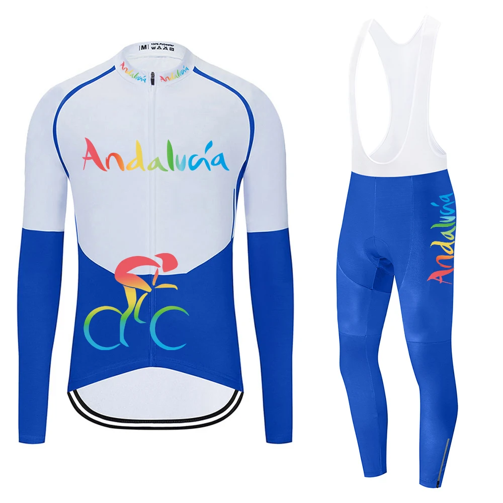 

Новинка 2020, профессиональная команда Андалусии, Джерси, велосипедные комплекты, Мужская велосипедная одежда, велосипедные комплекты с нагр...