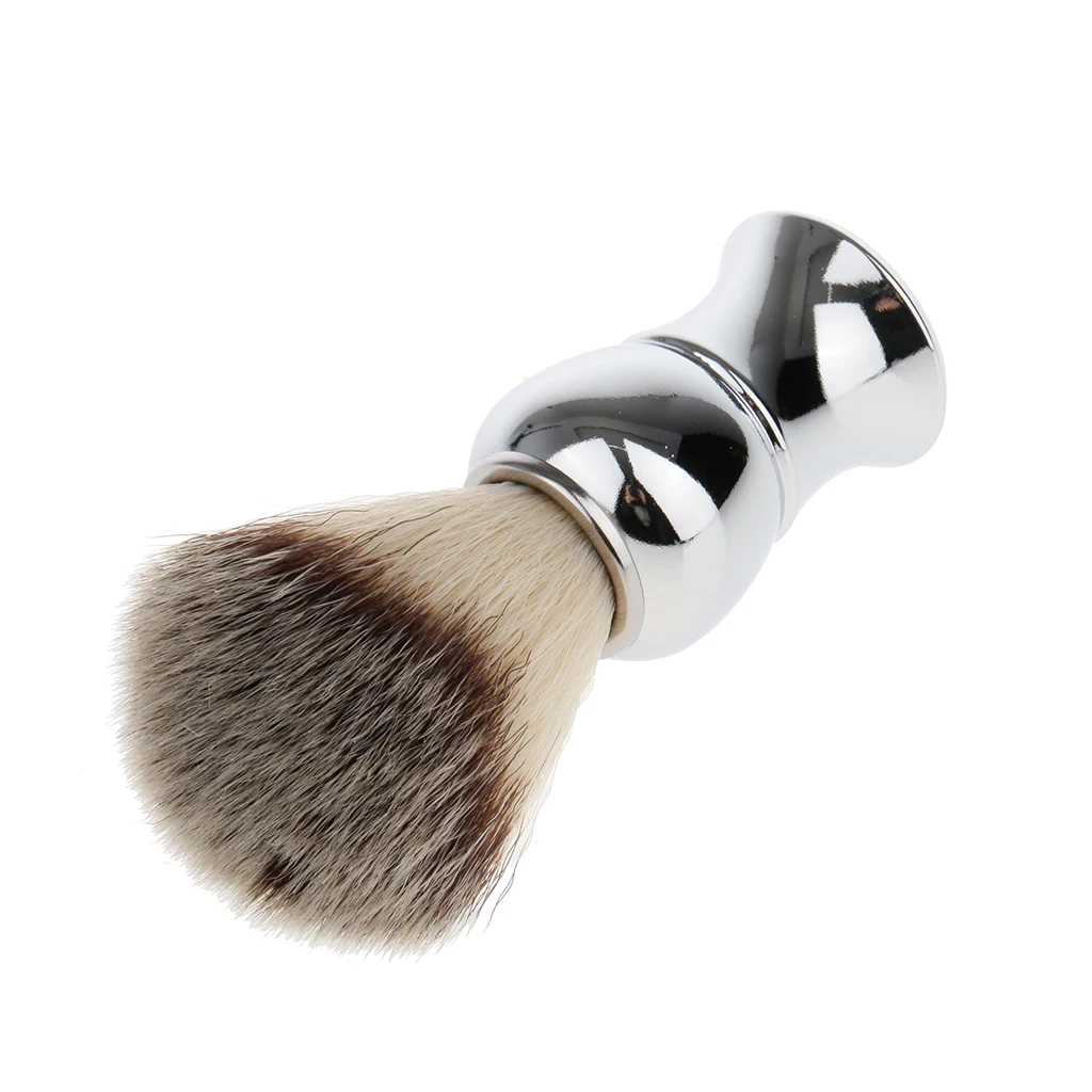 1 шт. Мужская мягкая Нейлоновая Щетка для бритья с ручкой стрижки волос удаления