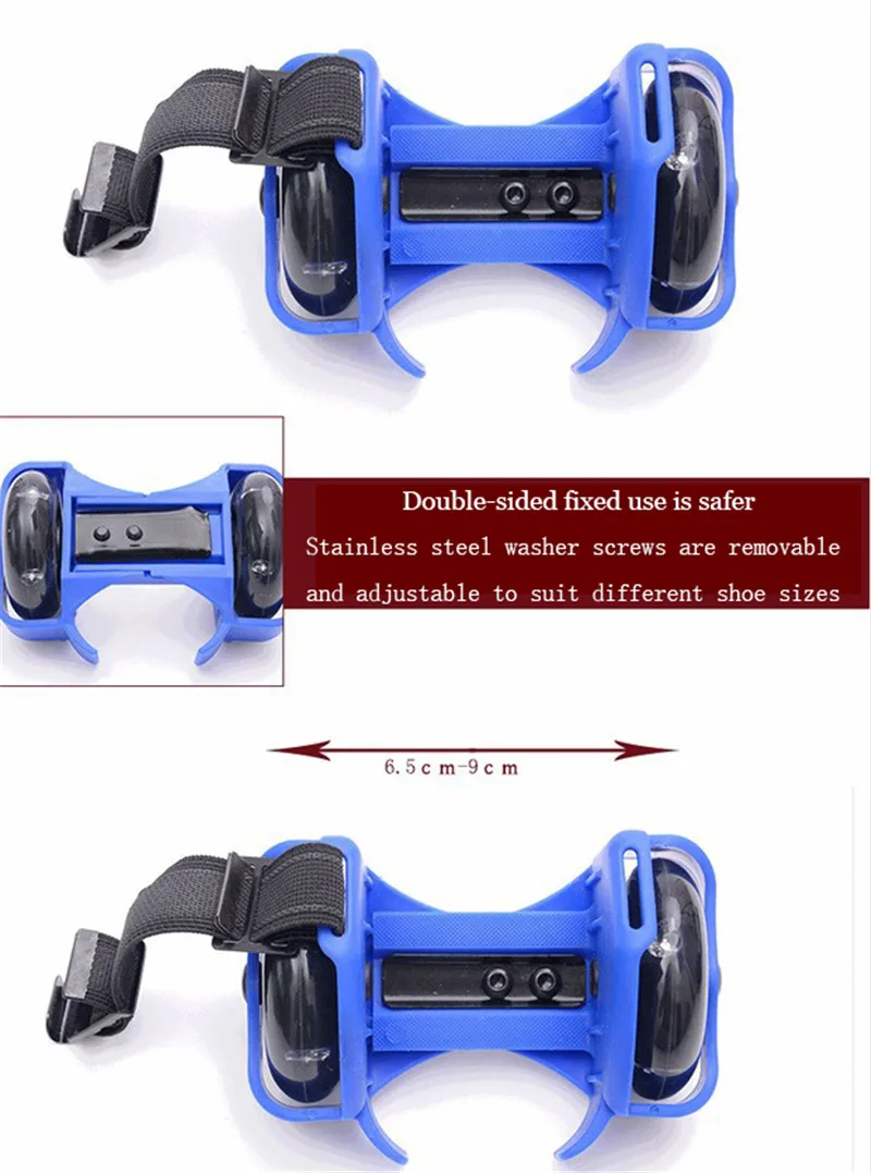 

Flashing Roller Skating Shoes Small Whirlwind Pulley Flash Wheel heel Roller Skates Sports Rollerskate Shoes For Kids Adult Toy