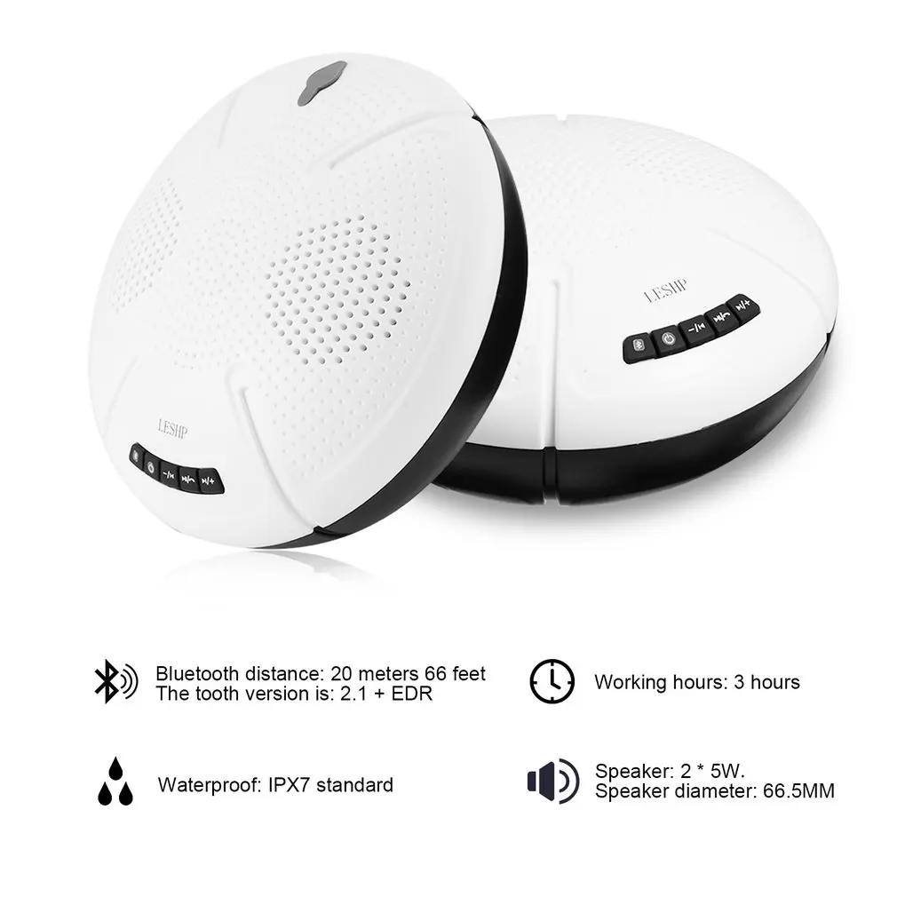 Leshp светодиодным индикатором хенд фри Динамик телефон Беспроводной