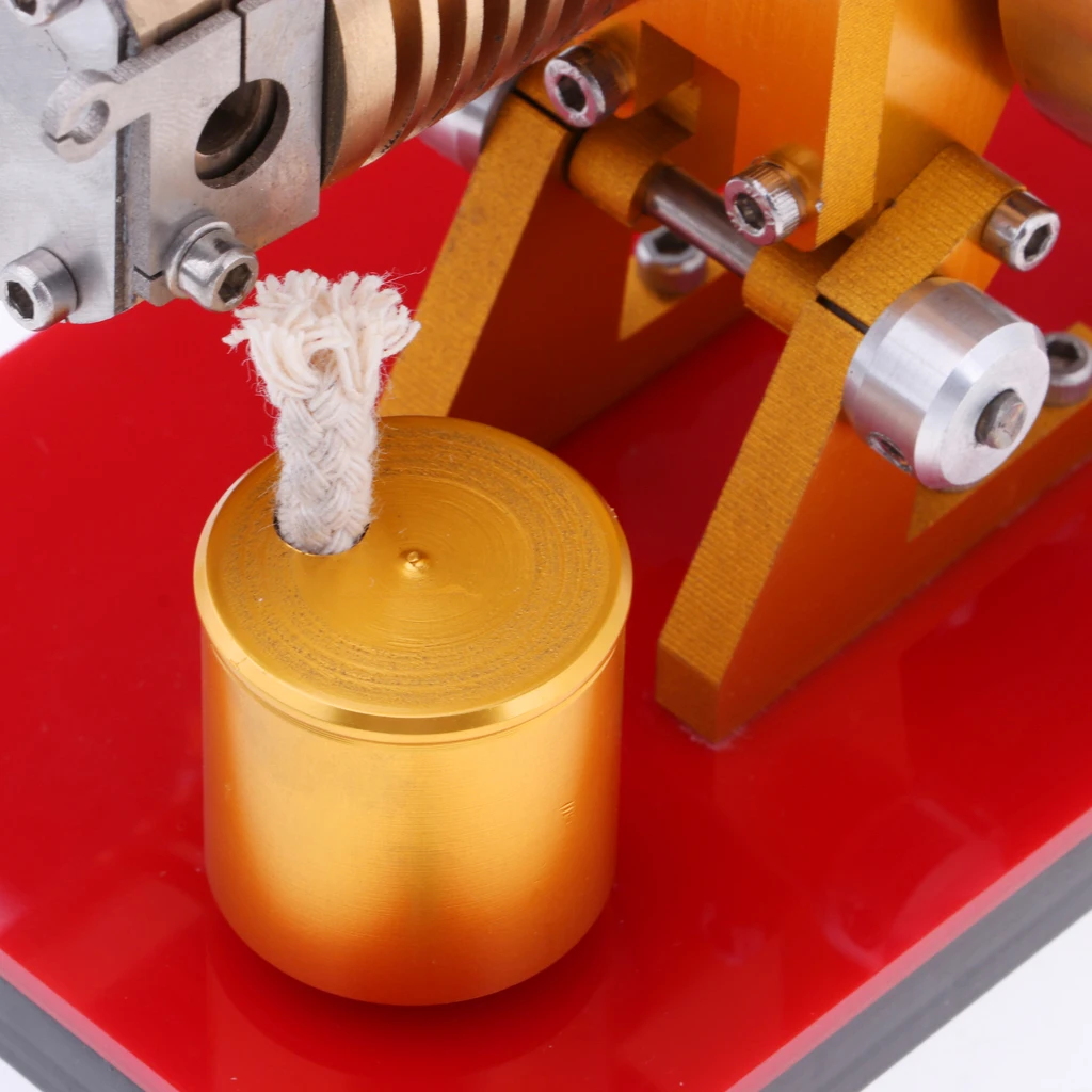 Лизер с горячим воздухом и пламенем маховик двигатель для мешалки модель