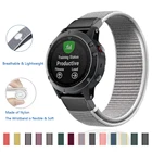 Сменный нейлоновый ремешок для Garmin Fenix 6 Pro 6X 5 5X Plus 3 3 HR Forerunner 935 945 D2 Bravo Quaitx 3, 22 мм, 26 мм