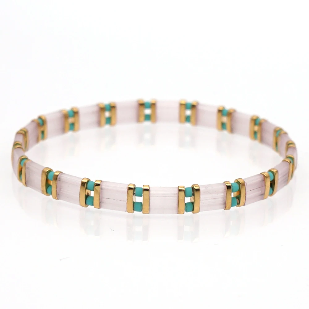 

Go2boho Bracelets For Women Japan Summer Beach Jewelry MIYUKI Tila Beads Bracelet Bohemian Bileklik Pulseira Mujer Fashion Gift