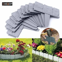 51020 packs garden plastic fence edging connection buckle for lawn border landscaping stone trim diy decorative grass bed