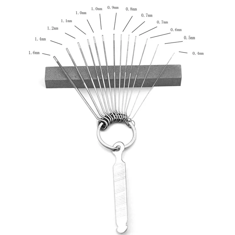 Гитарная гайка шлифовальная пила стержни набор для шлифовки Luthier сменный