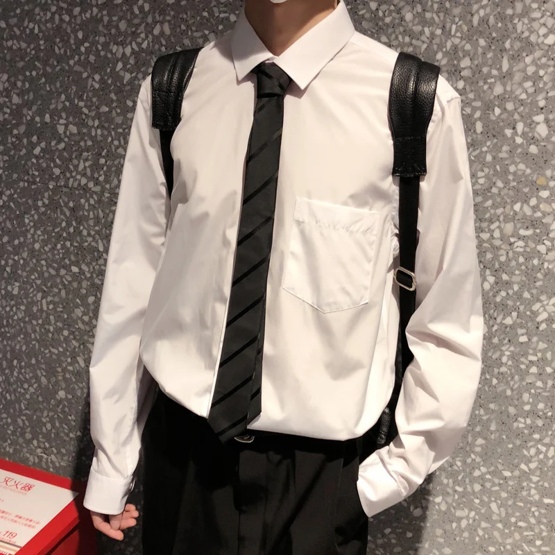 Весна и лето 2020 новая Корейская версия тренда повседневной мужской сплошной цвет