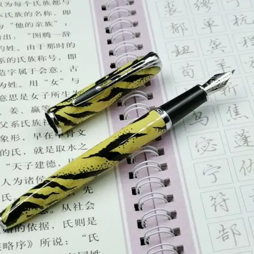yellow with black Bobby launch Jinhao 996 авторучка Fude Nib конвертер ручка, канцелярские принадлежности для офиса школьные принадлежности penna stilografica - Цвет: yellow with black
