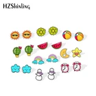 Новинка 2020, серьги ручной работы из акрила в виде загара, облака, кактуса, ювелирные изделия из эпоксидной смолы