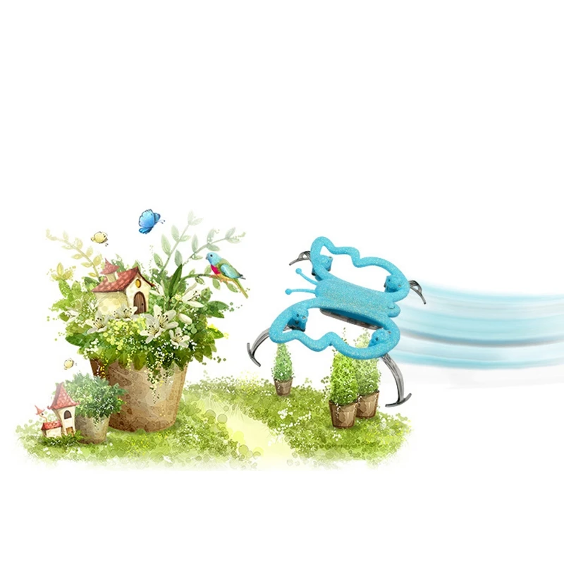 Дрон с бабочкой для детей-ручной светодиодный мини-Дрон помещений светодиодная