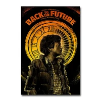back to the future hot movie 22 wall sticker silk poster art light canvas home decoration