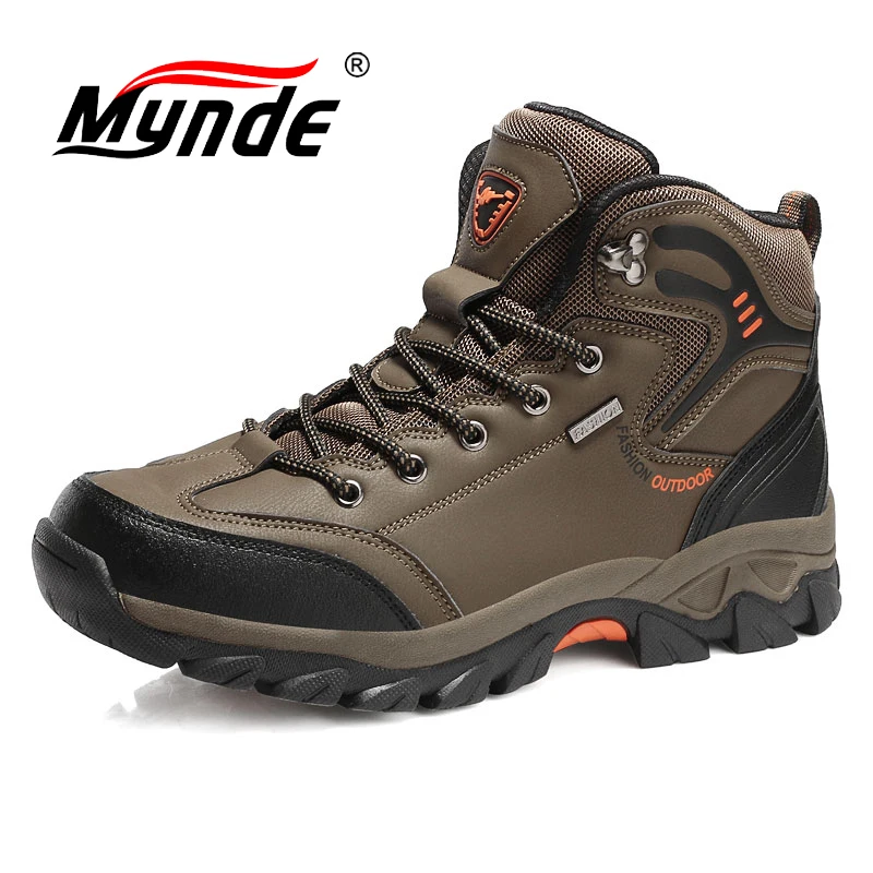 Brand New Autumn Early winter Men's Boots Work shoes Men Outdoor Waterproof Sneakers Man Ankle Desert Hiking Shoes | Обувь