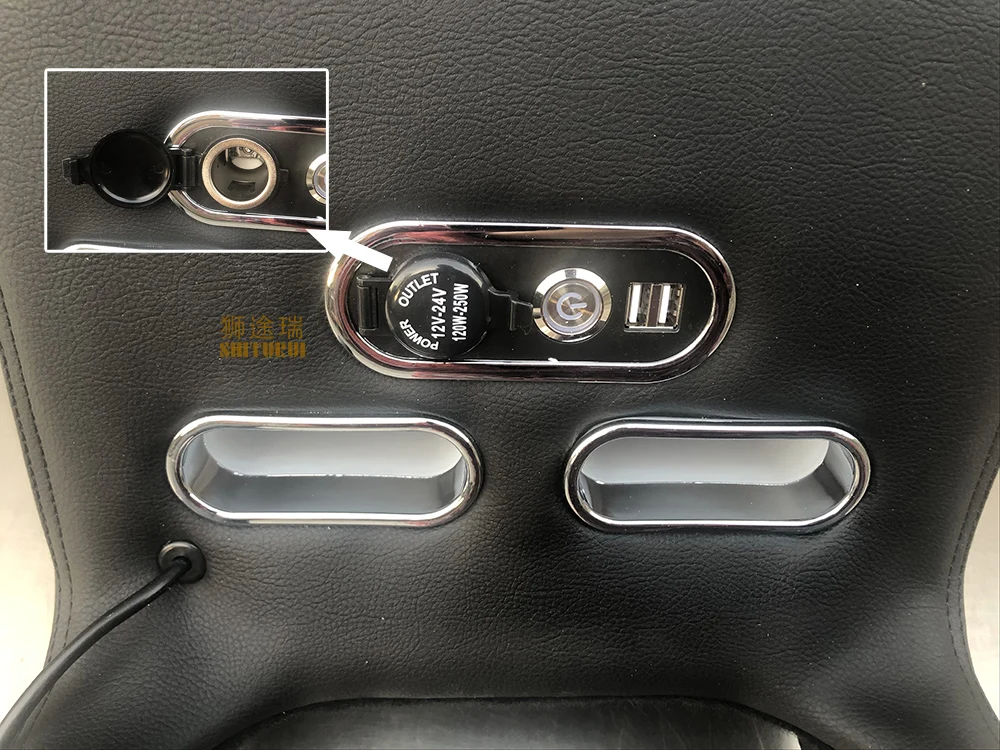 Для Mercedes-Benz v-класс V220 V260 V250 W447 подлокотник коробка для хранения задний поручень коробка для зарядки мобильного телефона USB держать руки воды