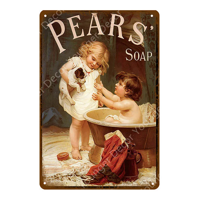 YD6437EI Laundry Cleaning Metal Signs Kitchen Herb Garden Poster Wall Plaque Vintage Painting Plate For Shop Home Bath Room Decor YI-100 - Цвет: YD6437EI