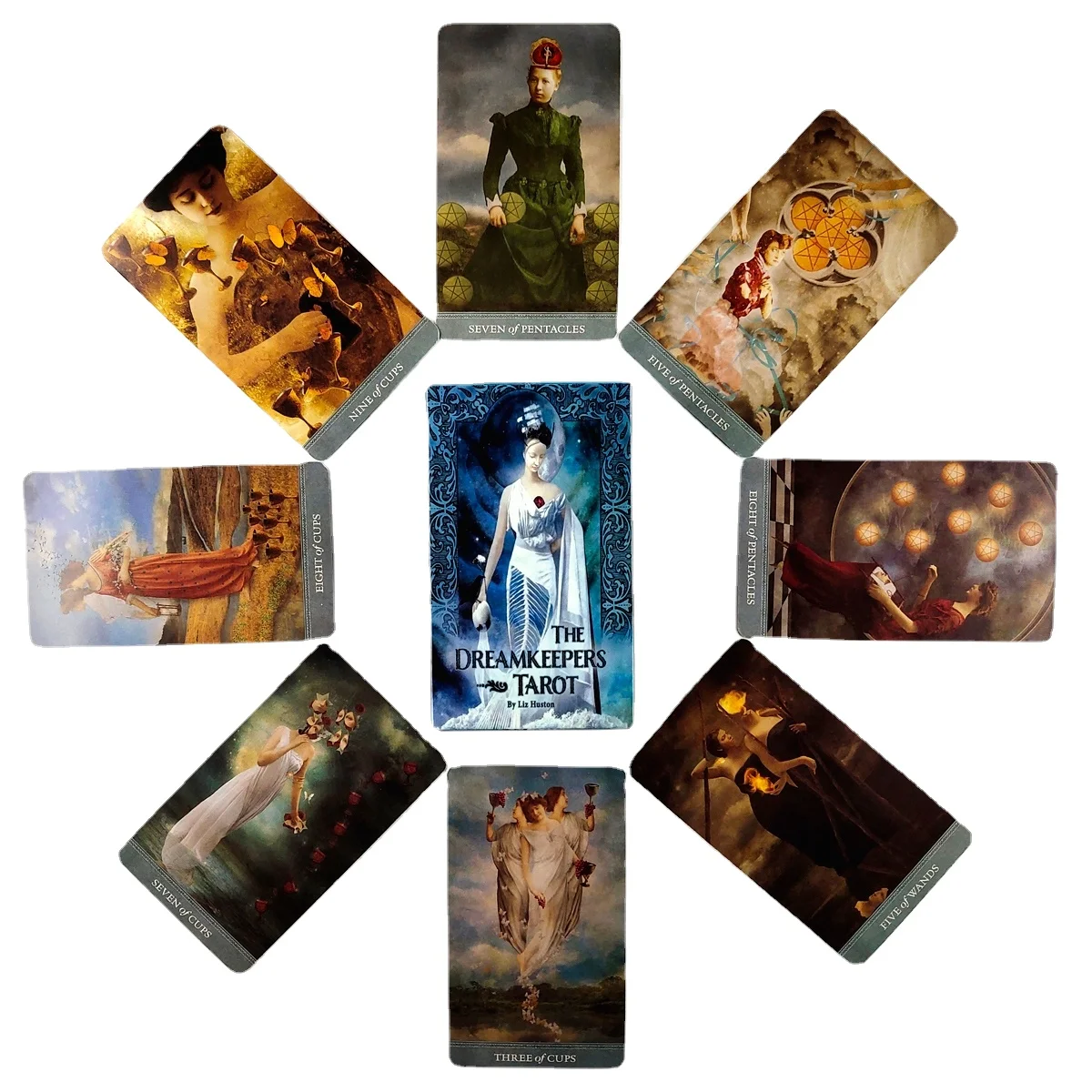 

Latest The Dreamkeepers Tarot Cards Fortune Guidance Telling Divination Deck Board Game Leisure Party Dark Mansion Tarot 78 Pcs