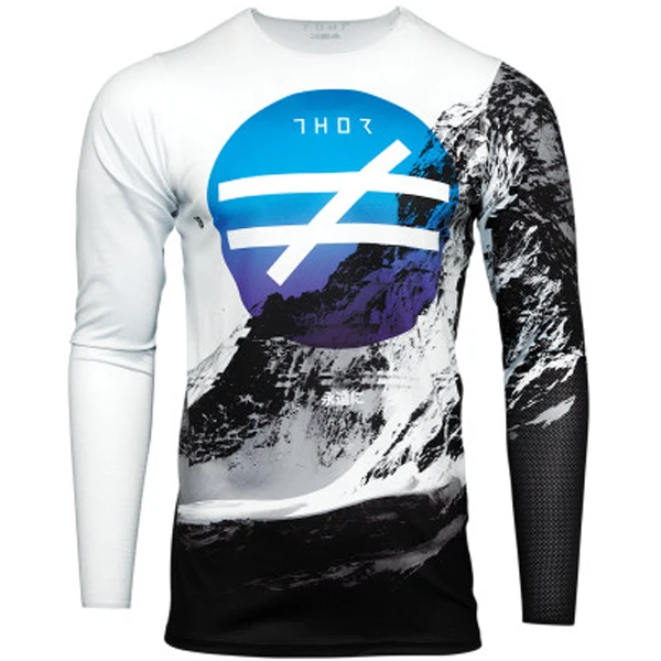 С длинным рукавом для велоспорта мотокросса Mtb гонках Bmx рубашки велосипеды езды