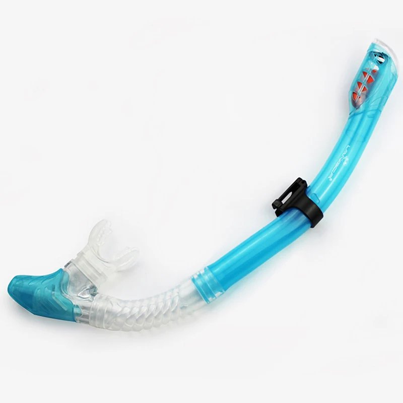 Трубка для ныряния, набор для подводного плавания, дыхательные Подводные плавки, надувные изделия для плавания, полный сухой дропшиппинг для очков, маска для подводного плавания - Цвет: light blue