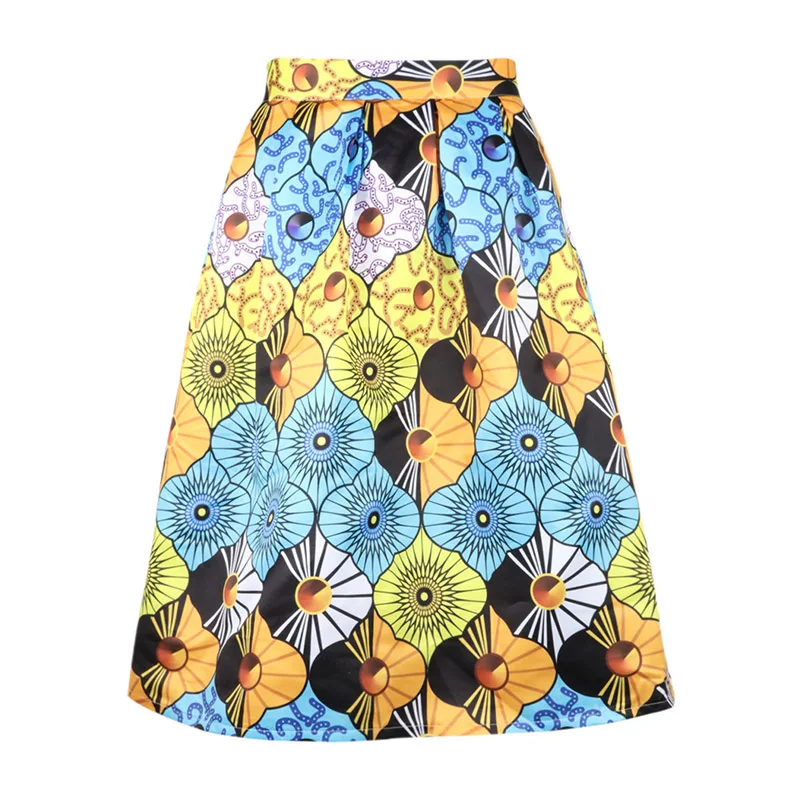 

Женская осенне-зимняя Жаккардовая юбка, трапециевидная юбка до колен, Женская юбка средней длины, Женская офисная одежда, Рождественская юб...