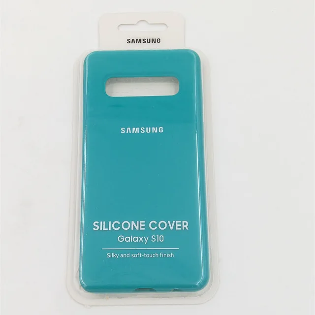 Для samsung Galaxy S10 Защитный чехол противоударный стиль S10e S10+ плюс силиконовый чехол - Цвет: Зеленый