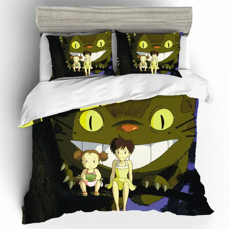 Домашний текстиль Комплект постельного белья из хлопка мультяшный качественный