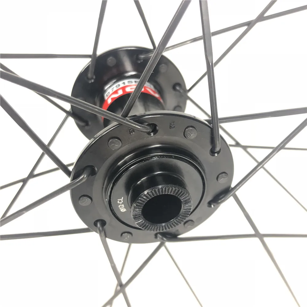 Углеродное колесо для шоссейного велосипеда 25/27 мм ширина трубчатого клинкера