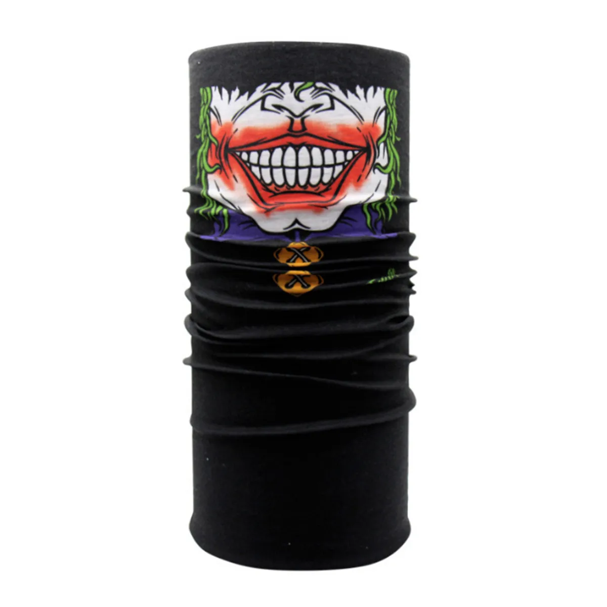 Джокер-черепа мотоцикла велосипедные шейный платок половина Бандана с