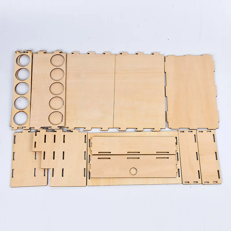 Деревянный стойка для краски пигментных чернил бутылочки хранения держатель