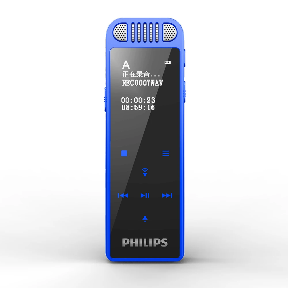 Цифровой мини диктофон Philips VTR8060 64 ГБ Wi Fi|Цифровые диктофоны| |
