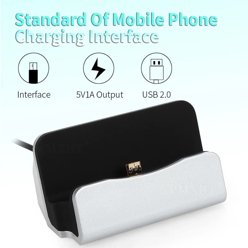 Настольная Зарядка Док станция для зарядки и синхронизации данных iPhone 11 Android Тип C