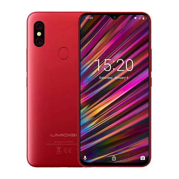 UMIDIGI F1 Android 9,0 6," FHD 128 GB Встроенная память 4 Гб Оперативная память 5150 mAh 18 W быстрой зарядки смартфона nfc 4g открыл мобильный телефон 8-ядерный ячейки Смартфоны восемь основных Двойная камера - Цвет: Белый