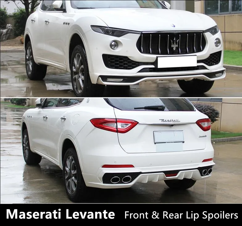 Крышка для переднего и заднего выступ Спойлеры Maserati Levante 2016 2017 2018 2019 2020 бампер