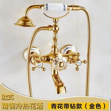 

Bathroom Bathtub Faucets Fixture Sets Faucets Set Bath Shower Tap Bathroom Shower Set Waterfall Shower Head