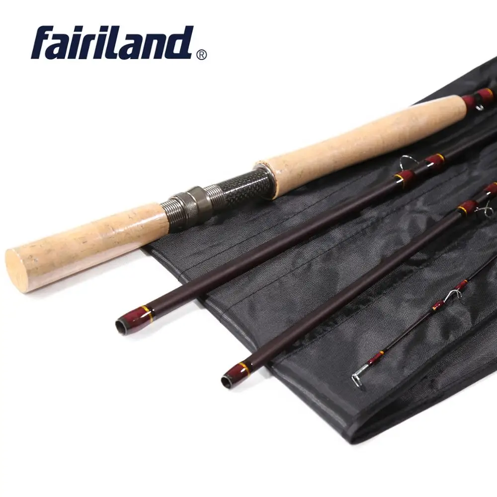 

Professional Fly Fishing Rod 9/10# 11/12# 4.2m/14ft 4 Section Carbon Fly Rod for Big Fish Saltwater Freshwater Fast Fishing olta
