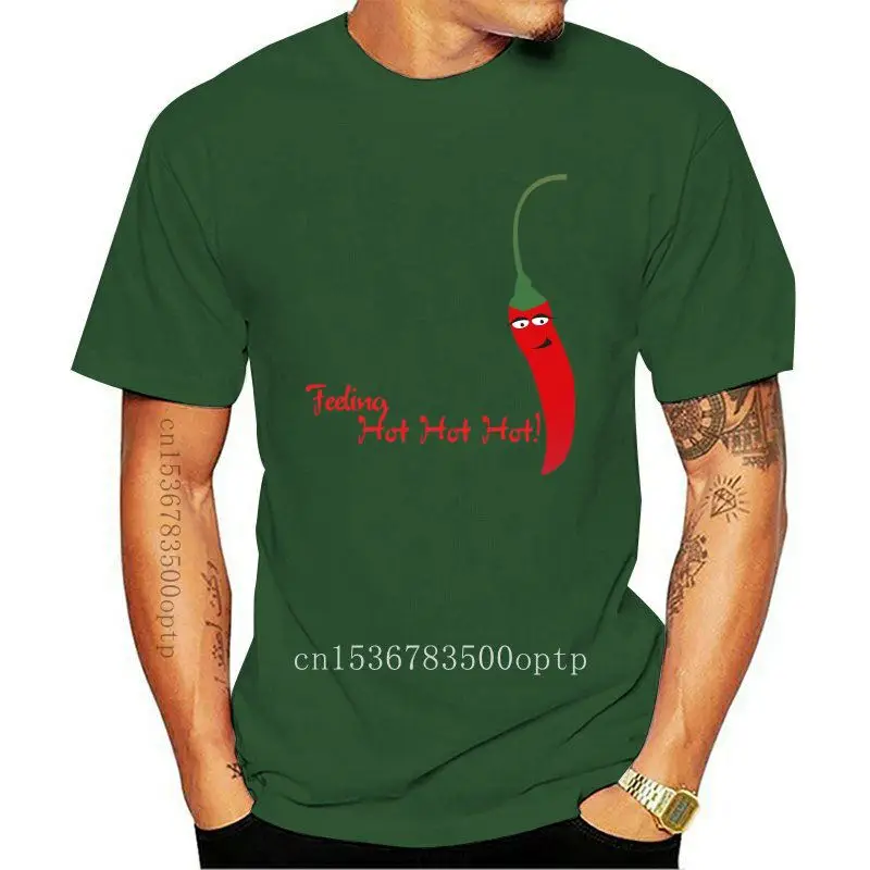 

Feeling Hot Hot Hot T shirt red hot feeling chilli pepper