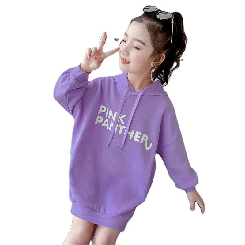 Cartoons Spring Autumn Tops Hoodies Girls Sweatshirts Jacket Coat Kids Overcoat Outwear Teenager Wedding Party Dress High Qualit