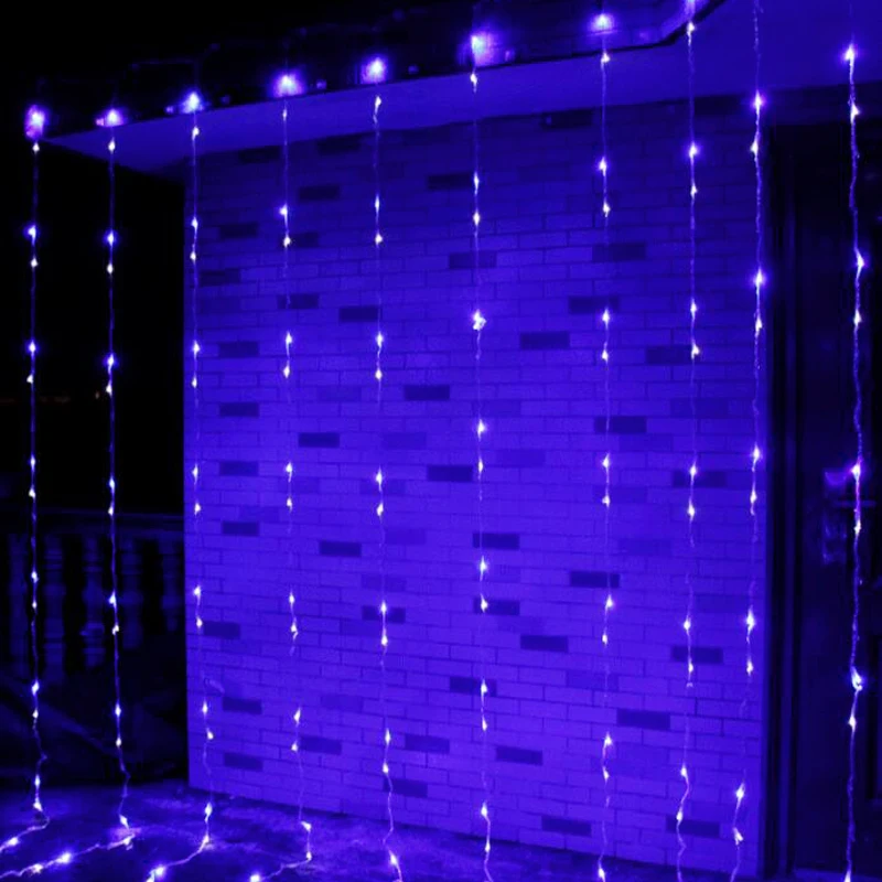 Светодиодный ная гирлянда-занавес Водопад 3 х3 м 320 светодиодов | Лампы и освещение